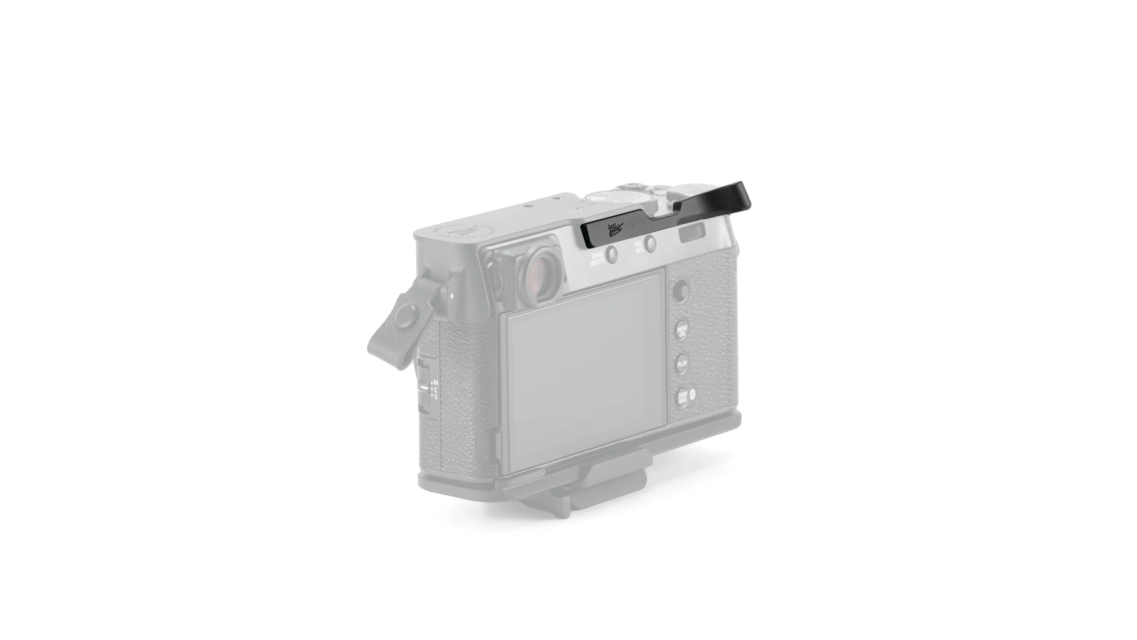 Tilta Hot Shoe Thumb Bracket for Fujifilm X100VI - Silver - 6