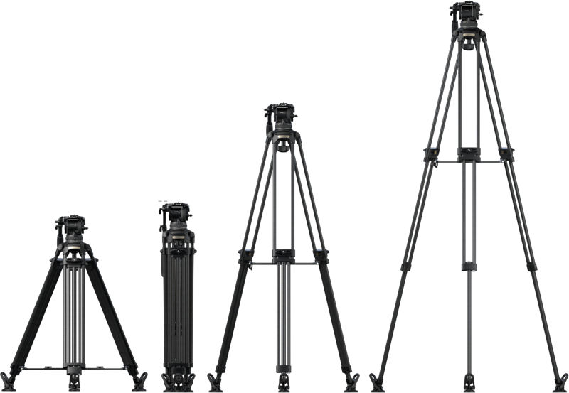 SmallRig 5578 FSD18 FreeSpeed Heavy-Duty Carbon Fiber Tripod - 2