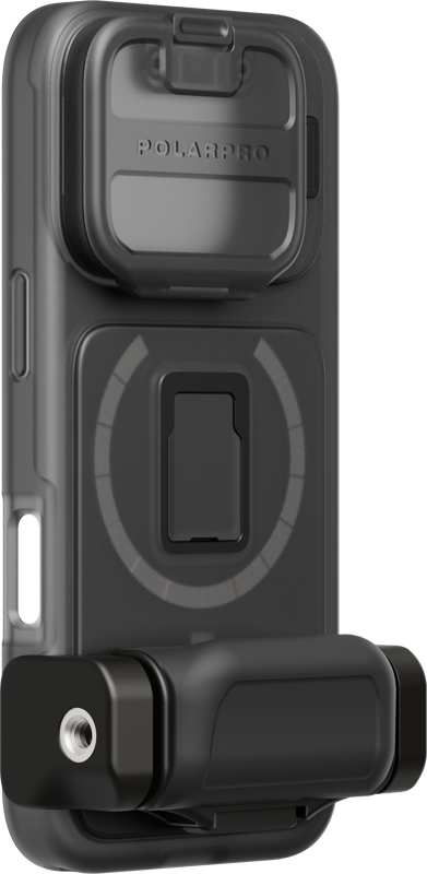 PolarPro LiteChaser 16 Pro Case for iPhone 16 Pro Black