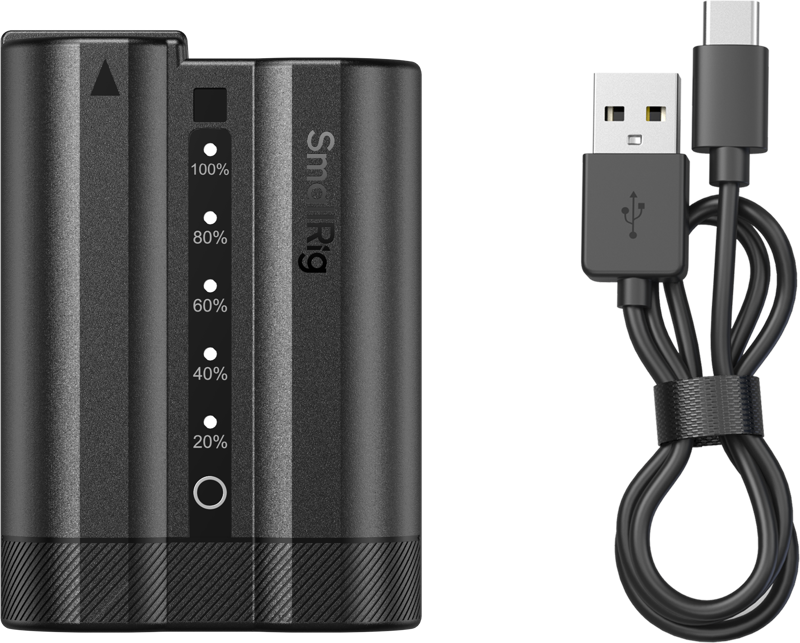 SmallRig 5299 USB-C Camera Battery with Power Display for Nikon EN-EL15c - 8