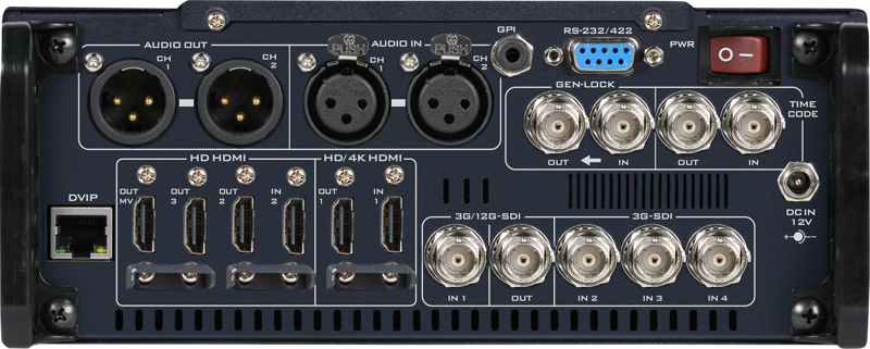 Datavideo HDR-80 ProRes Video Recorder (Desktop) - 4