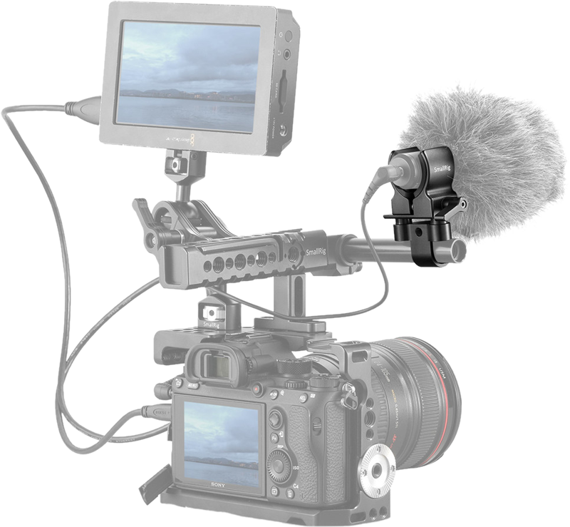 SmallRig 1993 Universal Shotgun Mic Mount - 4