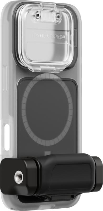PolarPro LiteChaser 16 Base Case for iPhone 16 Pro Clear