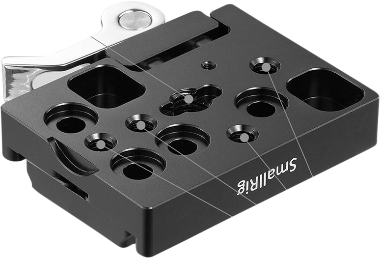 SmallRig 2144 QR Clamp and Plate Arca - 4