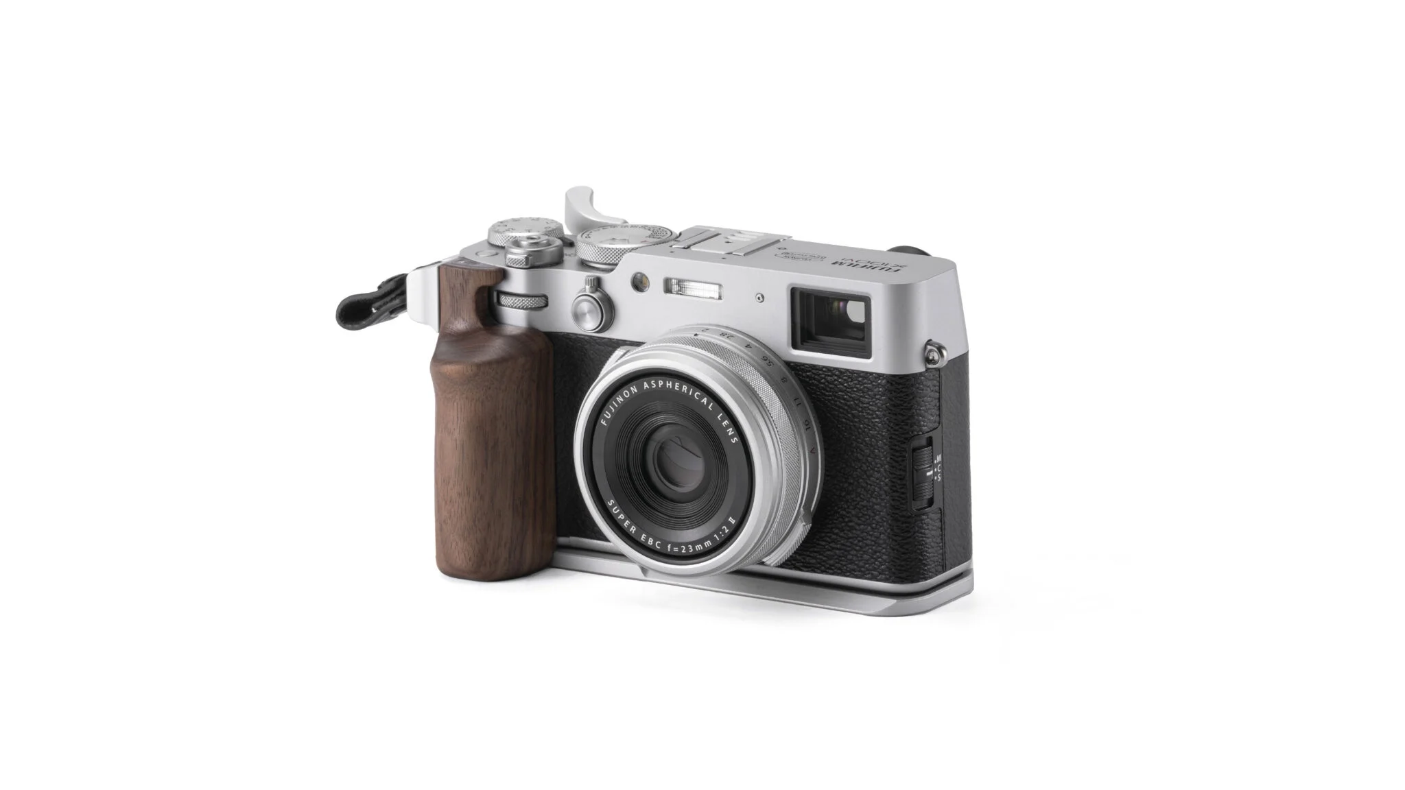 Tilta Vintage Camera Cage for Fujifilm X100VI Base Kit - Silver - 11