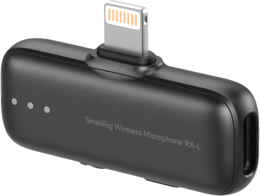 SmallRig 5783 S70RX-L Wireless Microphone Receiver (Black) - 3