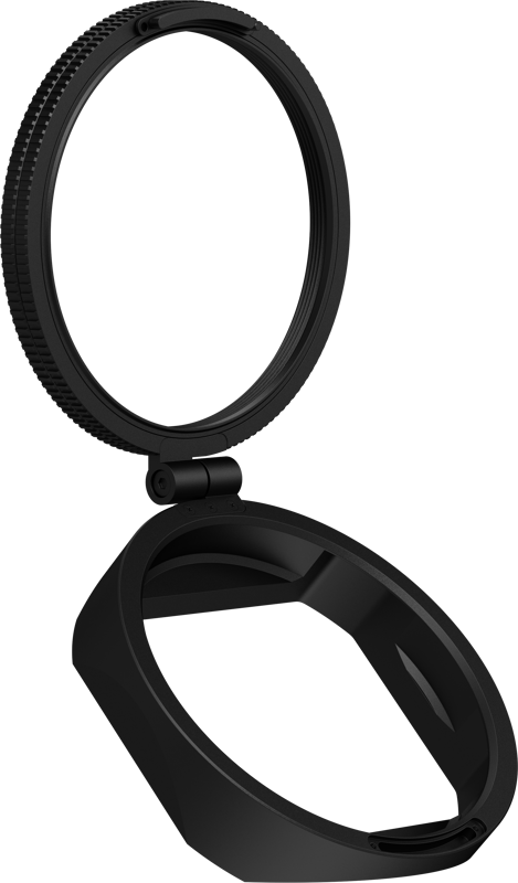 PolarPro MagFlip Hood for Leica Q3 (28 & 43mm) Black - 3