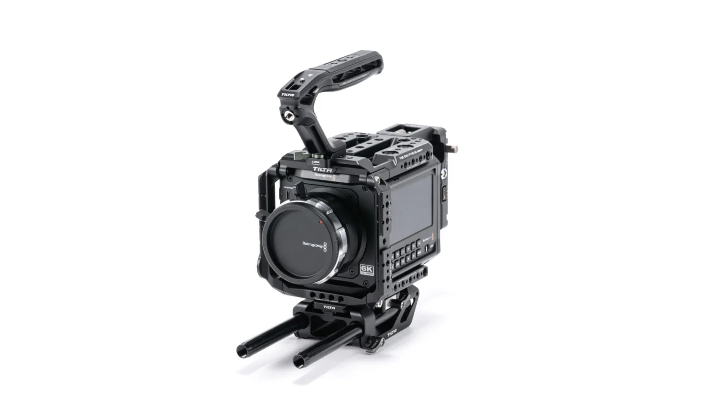Tilta Camera Cage for Blackmagic PYXIS 6K Pro Kit - Gold Mount - 9