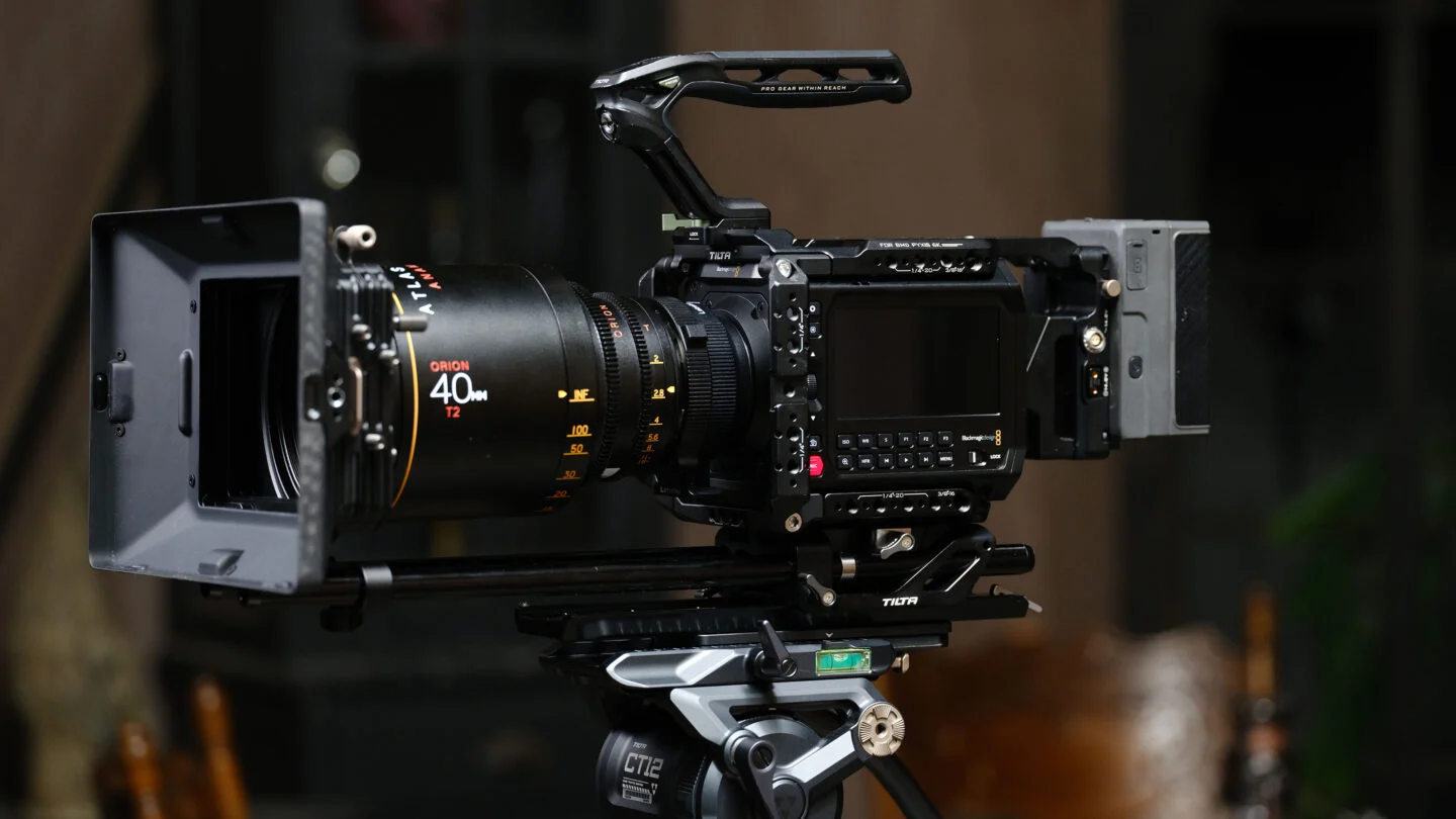 Tilta Camera Cage for Blackmagic PYXIS 6K Pro Kit - Gold Mount - 15