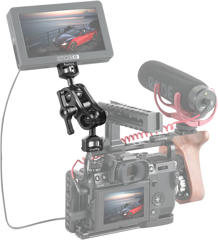 SmallRig 2070 ARTICULATING ARM W/ DOUBLE BALLHEADS - 9