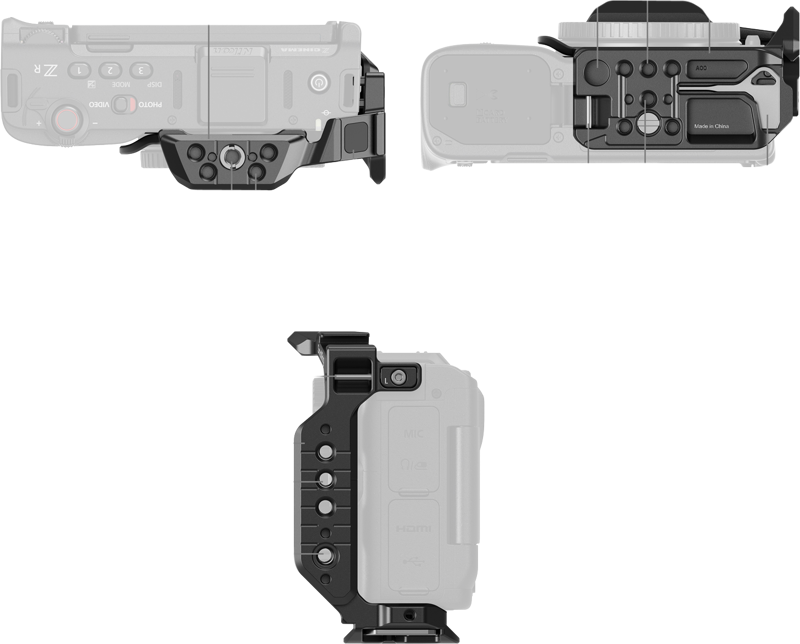 SmallRig 5905 Half Cage for Nikon ZR - 4