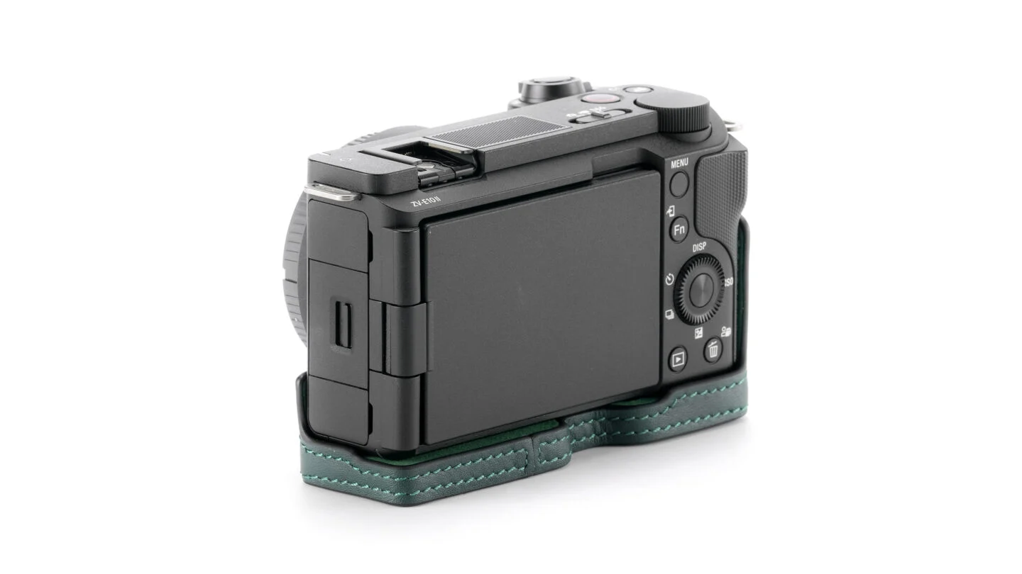 Tilta Leather Camera Case for Sony ZV-E10 II - Green - 7