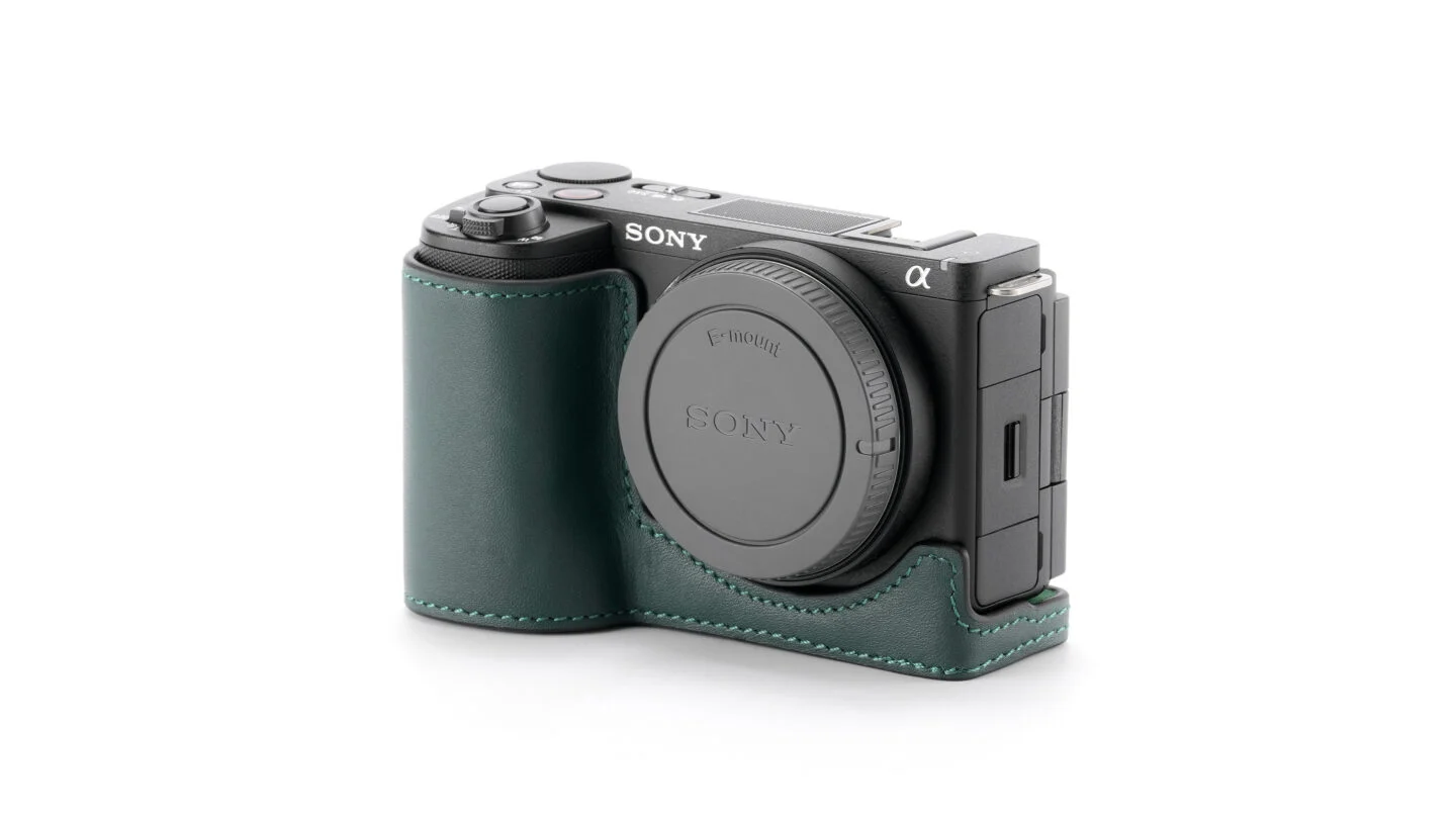 Tilta Leather Camera Case for Sony ZV-E10 II - Green - 5