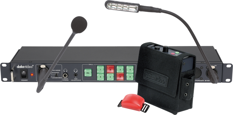 Datavideo ITC-100 Intercom/talkback system – för filmskapare