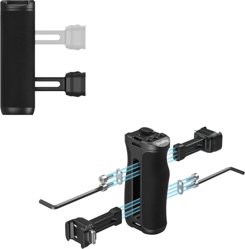 SmallRig 5951 HawkLock H21 Quick Release Side Handle – för filmskapare - 5