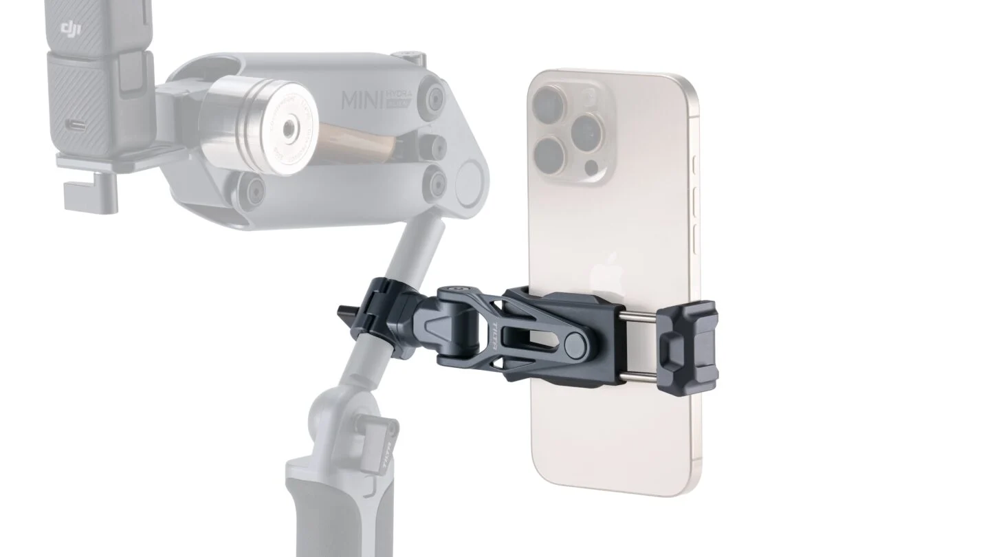 Tilta Rotatable Phone Mounting Bracket V2 (15mm) - Titanium Gray - 9