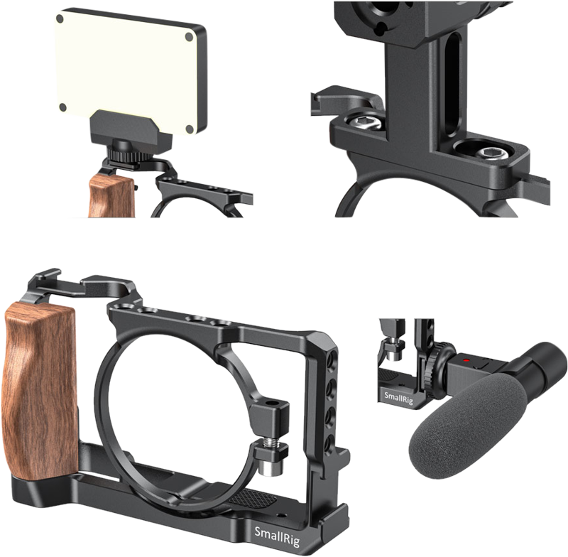 SmallRig 2434 CAGE FOR SONY RX100 VII AND RX100 VI - 4