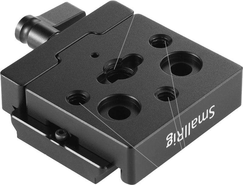SmallRig 2280 QR Clamp & Plate Arca - 4