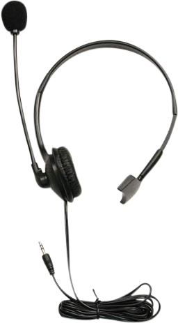 Datavideo MC-1 Standard One Ear Headphone with mic.
