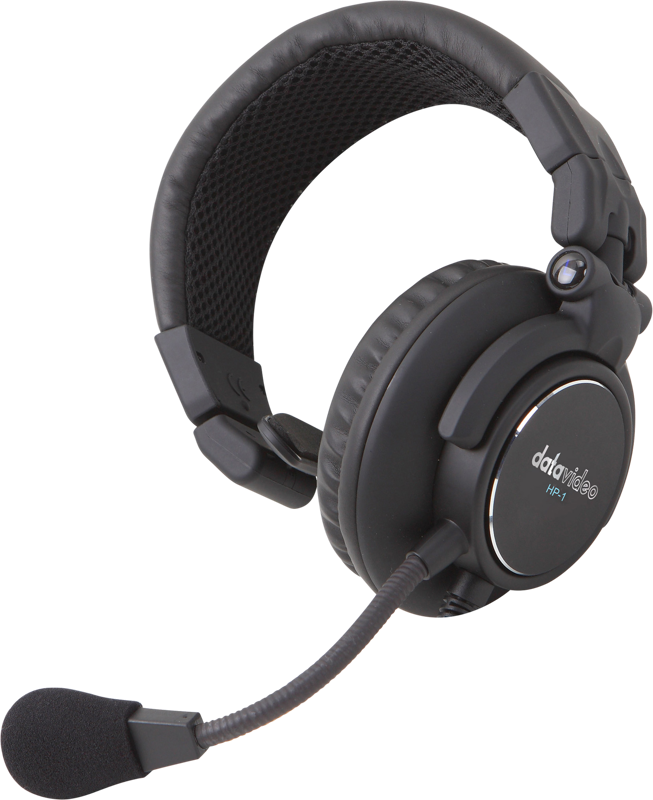 Datavideo HP-1E One Ear Headphone with mic.