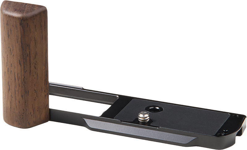 SmallRig 5945 L-Shaped Mount Plate with Wooden Handle for Panasonic S9 - 3