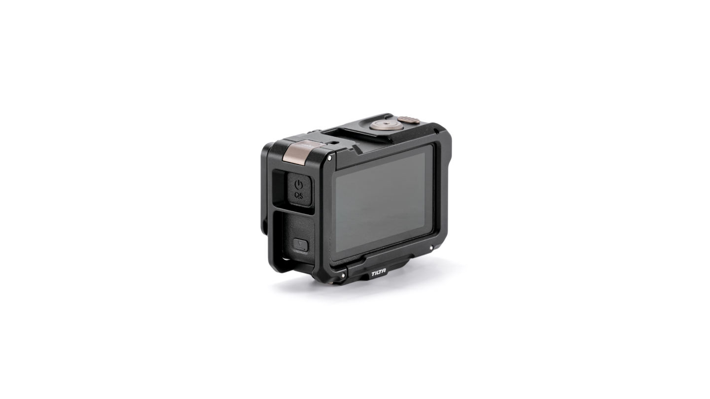 Tilta Camera Cage for DJI Osmo Action 5 Pro Base Kit - Titanium Gray - 11
