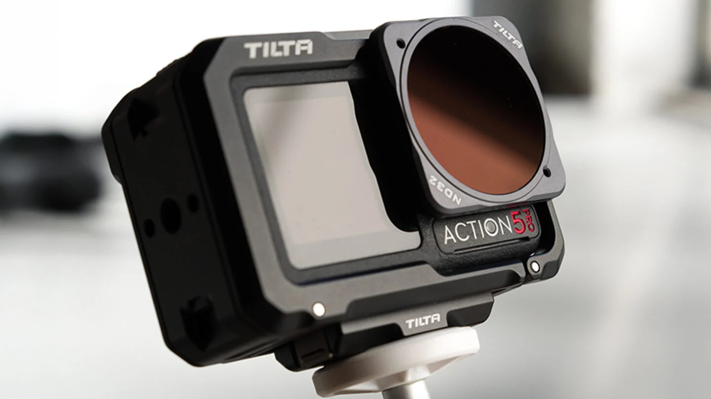 Tilta Camera Cage for DJI Osmo Action 5 Pro Base Kit - Titanium Gray - 7