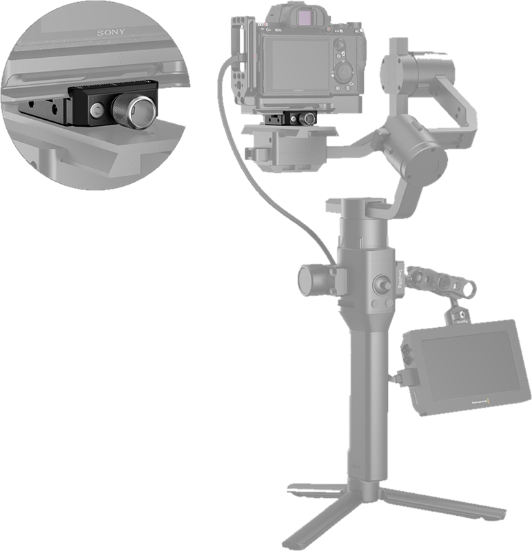 SmallRig 2506 QR CLAMP FOR RONIN S/SC & CRANE/WEEB - 5