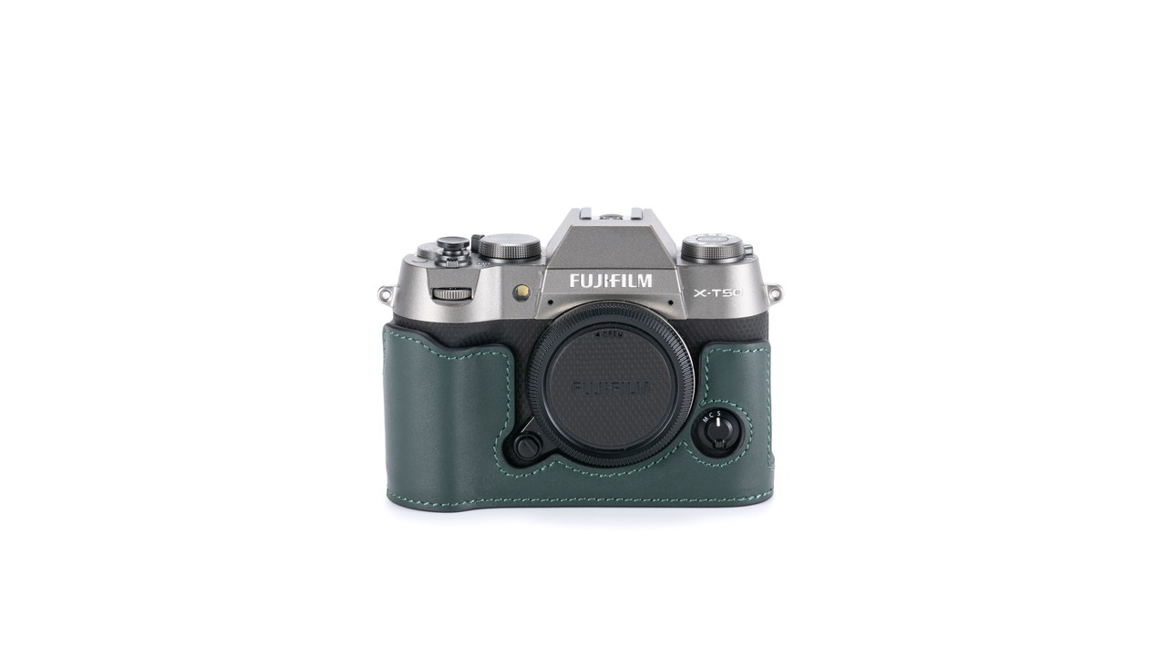 Tilta Leather Camera Case for Fujifilm X-T50 - Green - 3