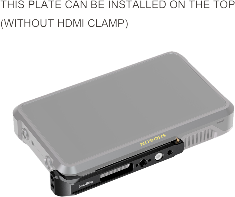 SmallRig 2487 Mount Plate & Hdmi Cl for Shogun 7 - 4