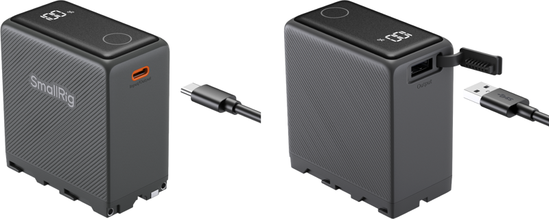 SmallRig 5729 USB-C Rechargable Camera Battery for NP-F970 - 2