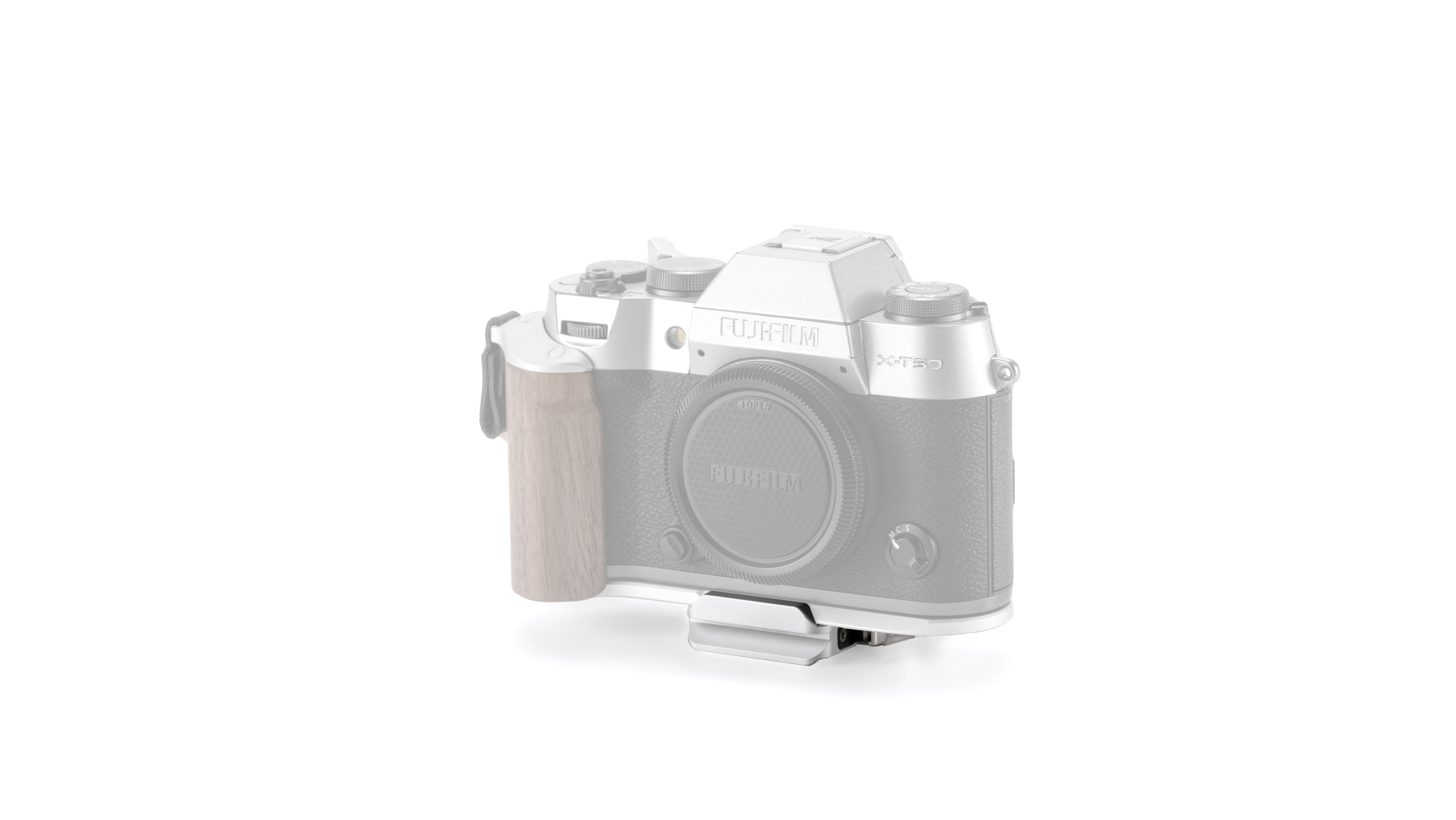 Tilta ARCA Adapter for Fujifilm X-T50 - Silver - 2