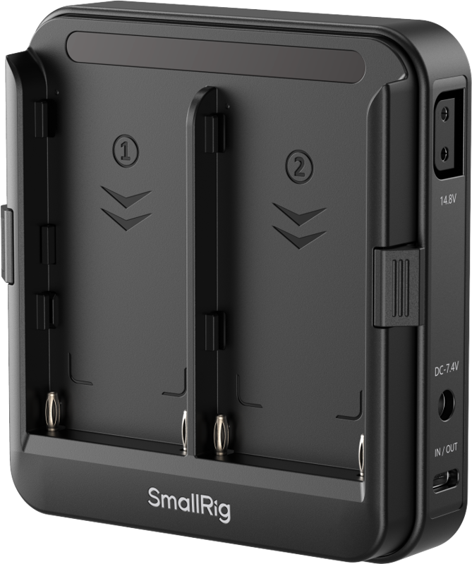 SmallRig 5536 Adapter Plate for NP-F Type Batteries (Supports UPS) - 2
