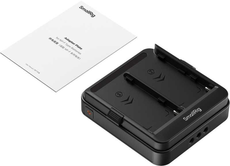 SmallRig 5536 Adapter Plate for NP-F Type Batteries (Supports UPS) - 3