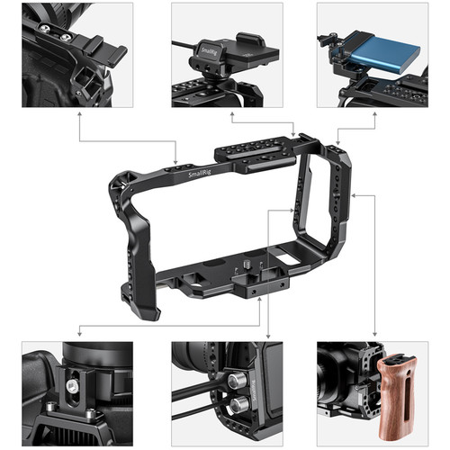 SmallRig Cage for Blackmagic Design Pocket Cinema Camera 4K 2203B - 5