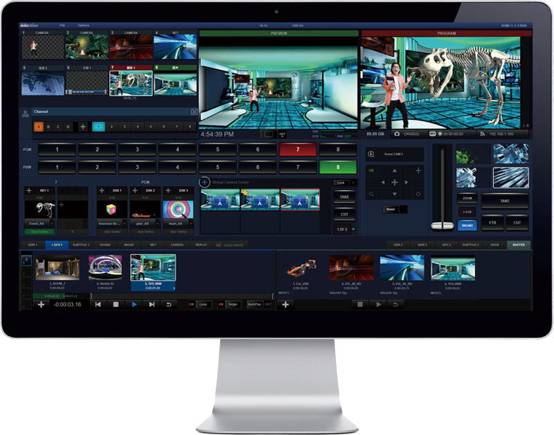 Datavideo TVS-3000X Tracking virt. Studio System w/o tracker - 11