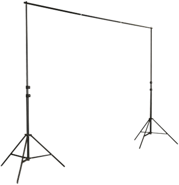 Datavideo FT-901 2x tri-pod and cross bar for greenscreen