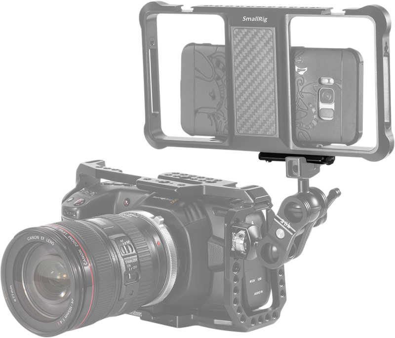 SmallRig 2395 Nato Rail for Mobile Phone Cage - 2