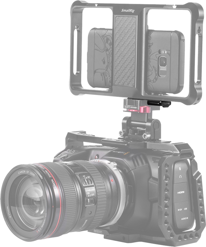 SmallRig 2395 Nato Rail for Mobile Phone Cage - 9