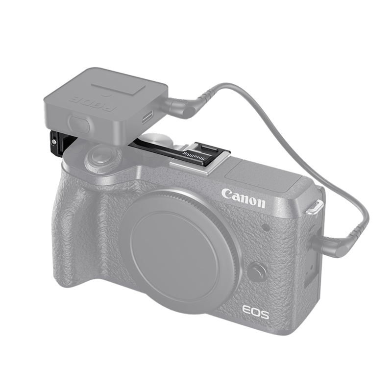 SmallRig 2627 Vlog Cold Shoe Plate f Eos M6 MkII - 5