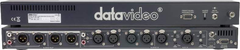 Datavideo AD-200 1RU Audiomixer w delay function - 3