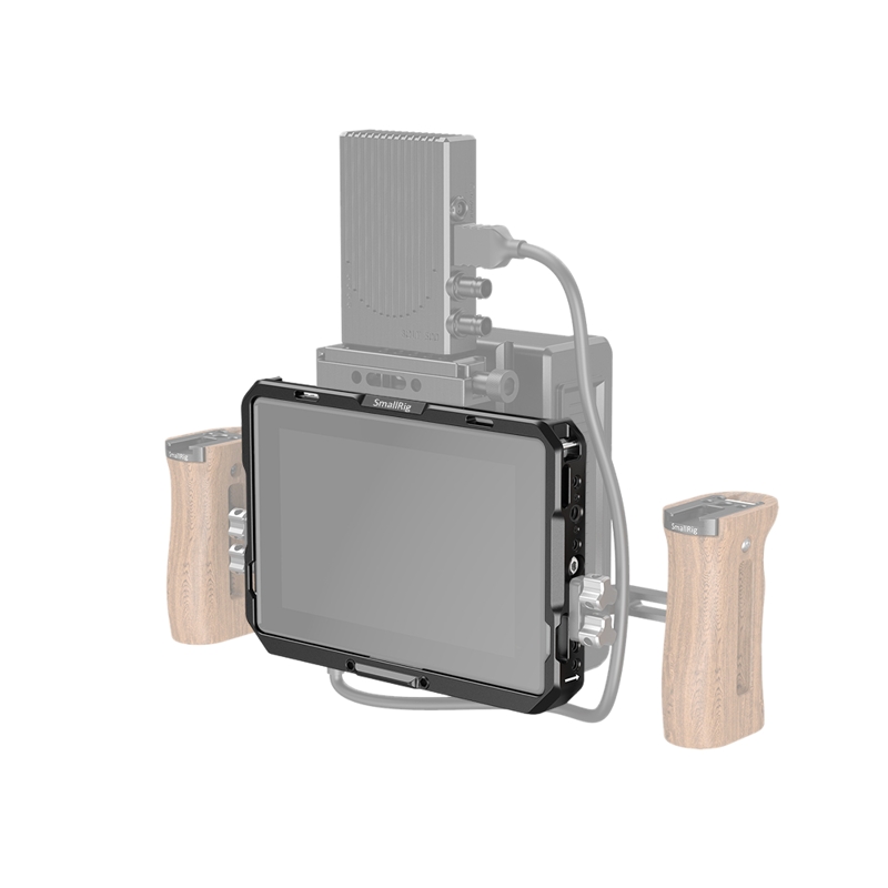 SmallRig 2684 Monitor Cage w. Sun Hood for SmallHD 702 - 6