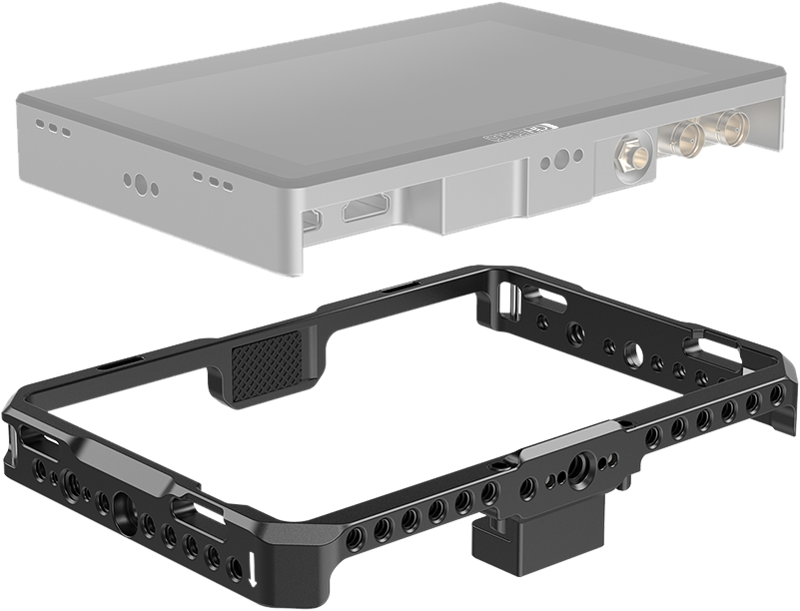 SmallRig 2684 Monitor Cage w. Sun Hood for SmallHD 702 - 4
