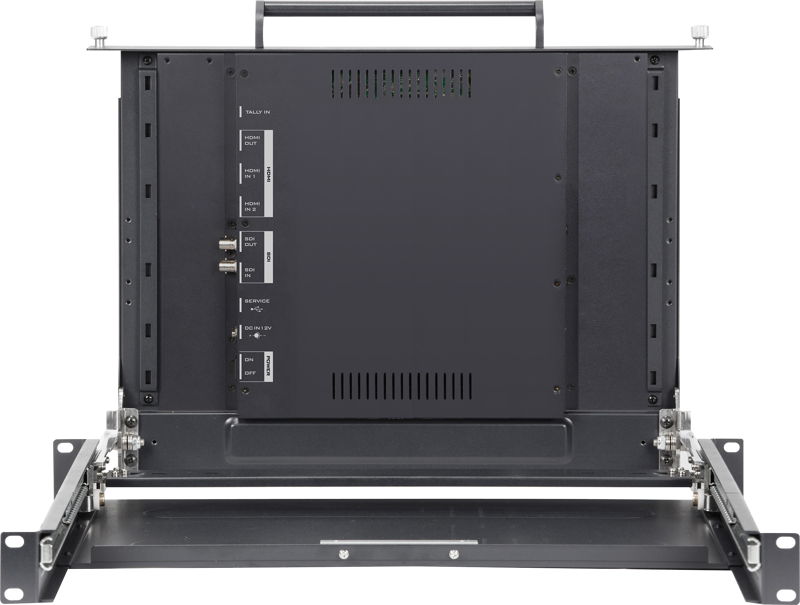 Datavideo TLM-170VM Monitor w WFM/Vector scope (1U tray) - 3