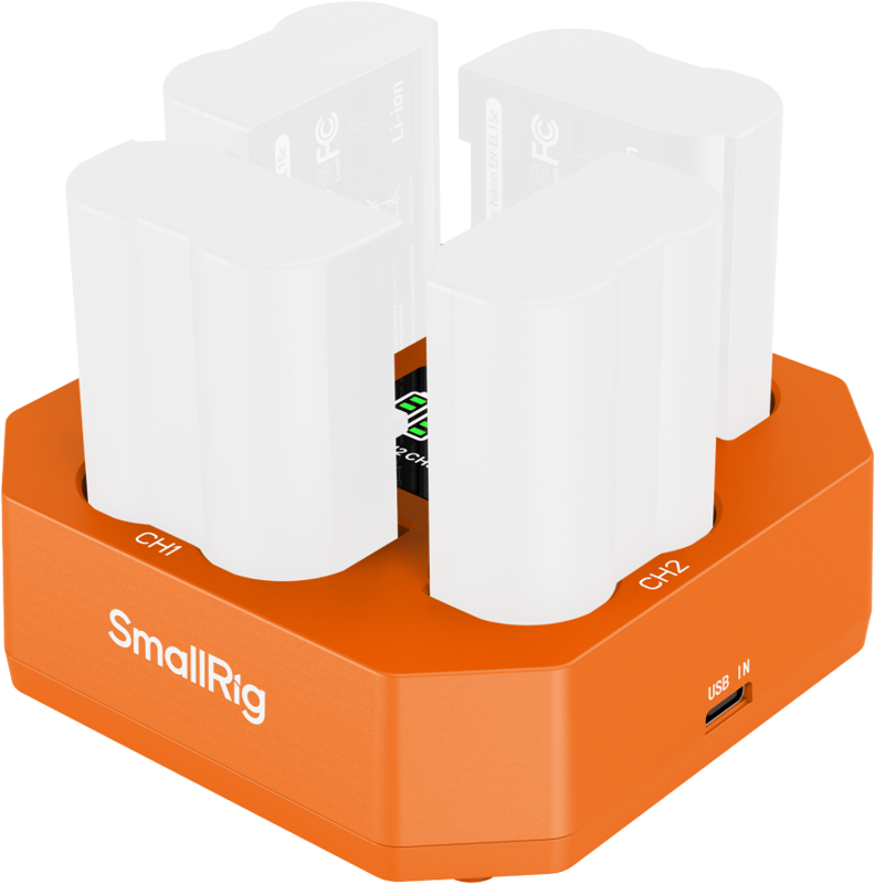SmallRig 5747 Four-Channel Camera Battery Charger for EN-EL15c - 4