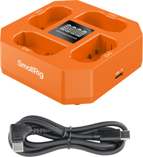 SmallRig 5747 Four-Channel Camera Battery Charger for EN-EL15c - 6