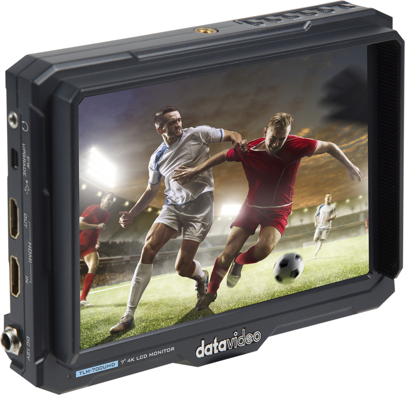 Datavideo TLM-700UHD 7"""" monitor w UHD input