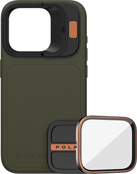 PolarPro Kit - LiteChaser iPhone 15 Pro Max Case Forest + UV Filter