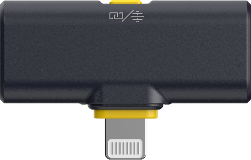 Hollyland LARK M2 Lightening Receiver (Shine Charcoal) - 3