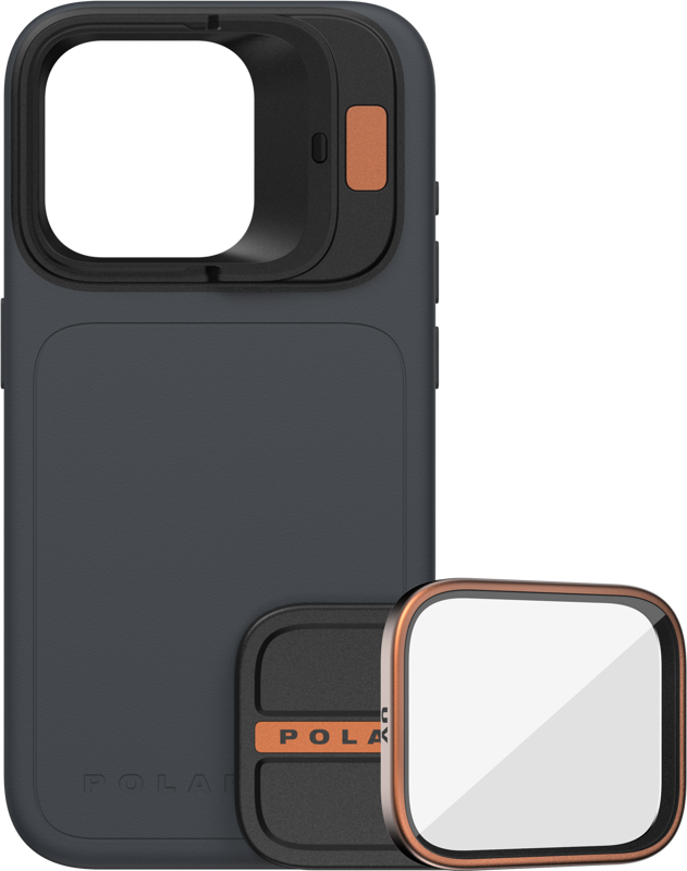 PolarPro Kit - LiteChaser iPhone 15 Pro Max Case Ocean + UV Filter